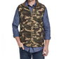 Weatherproof Men's Jacket Camo-Print Pebble-Fleece Vest Green Size X-Large