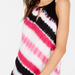 INC International Concepts Women's Tie-Dyed Halter Top Black Size Large
