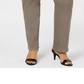 Style & Co Women's Tummy Control Straight Leg Jeans Brown Size Petite Small