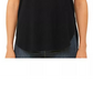 La Pop Art Women's Premium Word Art Flowy Tank Top- Dinosaur T-Rex Skeleton Black Size XX-Large