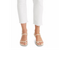 Levi's Women's Classic Button Front Skinny Ankle Jeans White Size 10