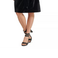 DKNY Women's Long Sleeve Jewel Neck Knee Length Sheath Dress Black Size Large