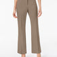 Alfani Women's Curvy Bootcut Pants Brown Size 16
