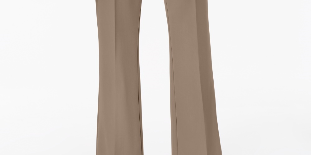 Alfani Women's Curvy Bootcut Pants Brown Size 16