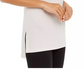 Ideology Women's Mesh-TrimT-Shirt Cream Size Small