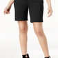 INC International Concepts Women's Stud Trim Bermuda Shorts Black Size 10