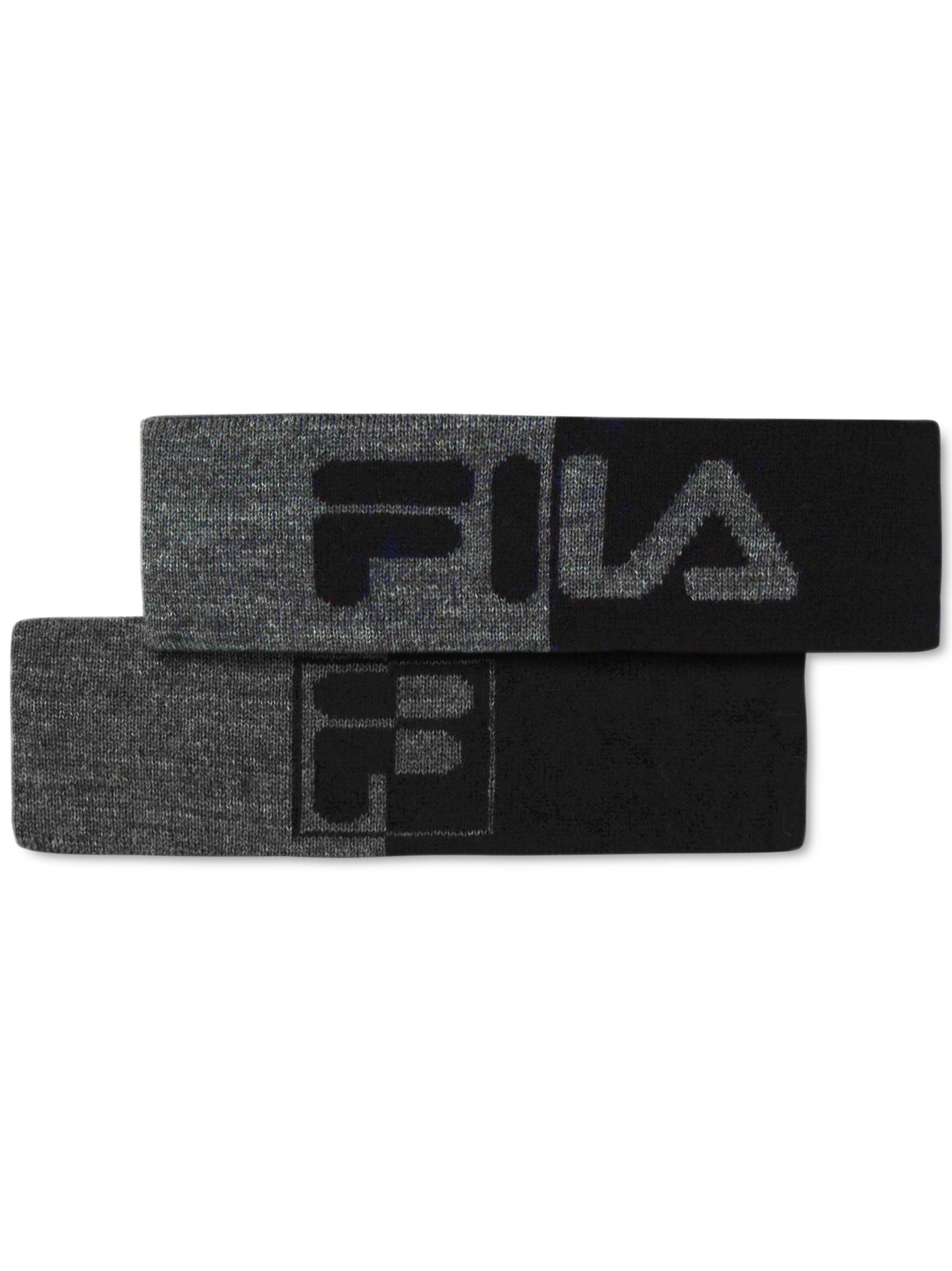 Fila Men's Knit Reversible Headband Gray Size Regular