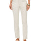 Style & Co Tummy-Control Straight-Leg Fashion Jeans Brown Size 12
