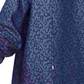 NYDJ Women's Peasant Blouse Chambray Cat Blue Size X-Large