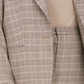 Bar III Women's Trendy Plus Size One-Button Plaid Blazer Beigekhaki Size Petite Small