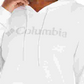 Columbia Women's Plus Logo-Print French Terry Hoodie White Size 3X