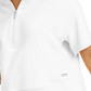 Calvin Klein Women's Performance Quarter-Zip Cropped Hoodie White Size X-Large
