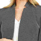 Kasper Women's Pindot Inverted Collar Blazer Black Size 12