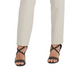 DKNY Women's Striped Flat Front Straight Leg Dress Pants Brown Size 6