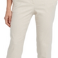 DKNY Women's Striped Flat Front Straight Leg Dress Pants Brown Size 6