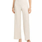 Alfani Women's Snake Embossed Wide Leg Pants Beige Size 12 Petite