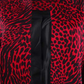 Kasper Women's Printed Jacket Red Size 6