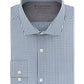 Calvin Klein Men's Extra Slim Fit Performance Stretch Temperature Regulating Check Dress Shirt Blue Size 34-35