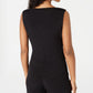 BCX Junior's Ring Tank Top Black Size M