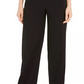Alfani Women's Straight Leg Wear To Work Pants Black Size 14