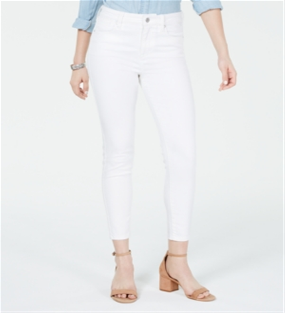 Celebrity Pink Junior's High Rise Ankle Skinny Jeans White Size 3