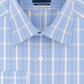 Eagle Men's Plaid Collared Work Dress Shirt Size 15.5X34-35
