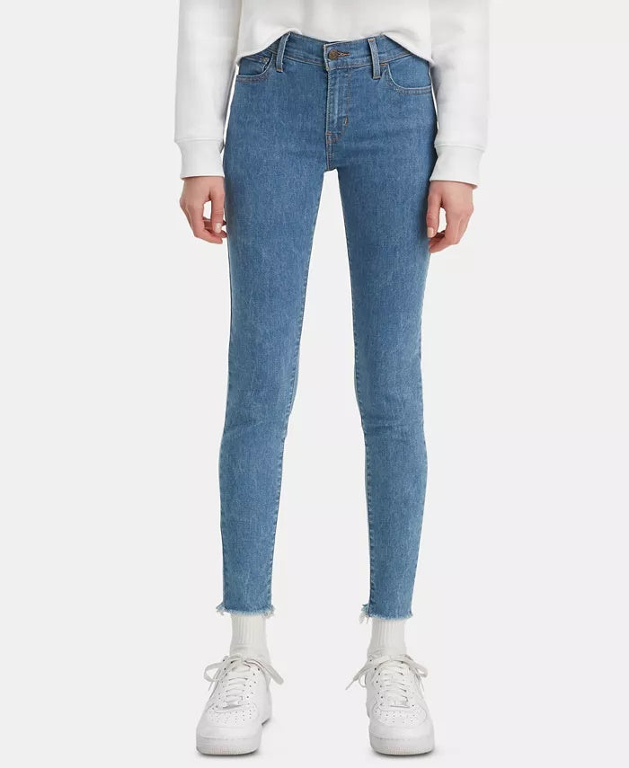 Levi's Women's 710 Super Skinny Jeans Blue Size 24W/30L