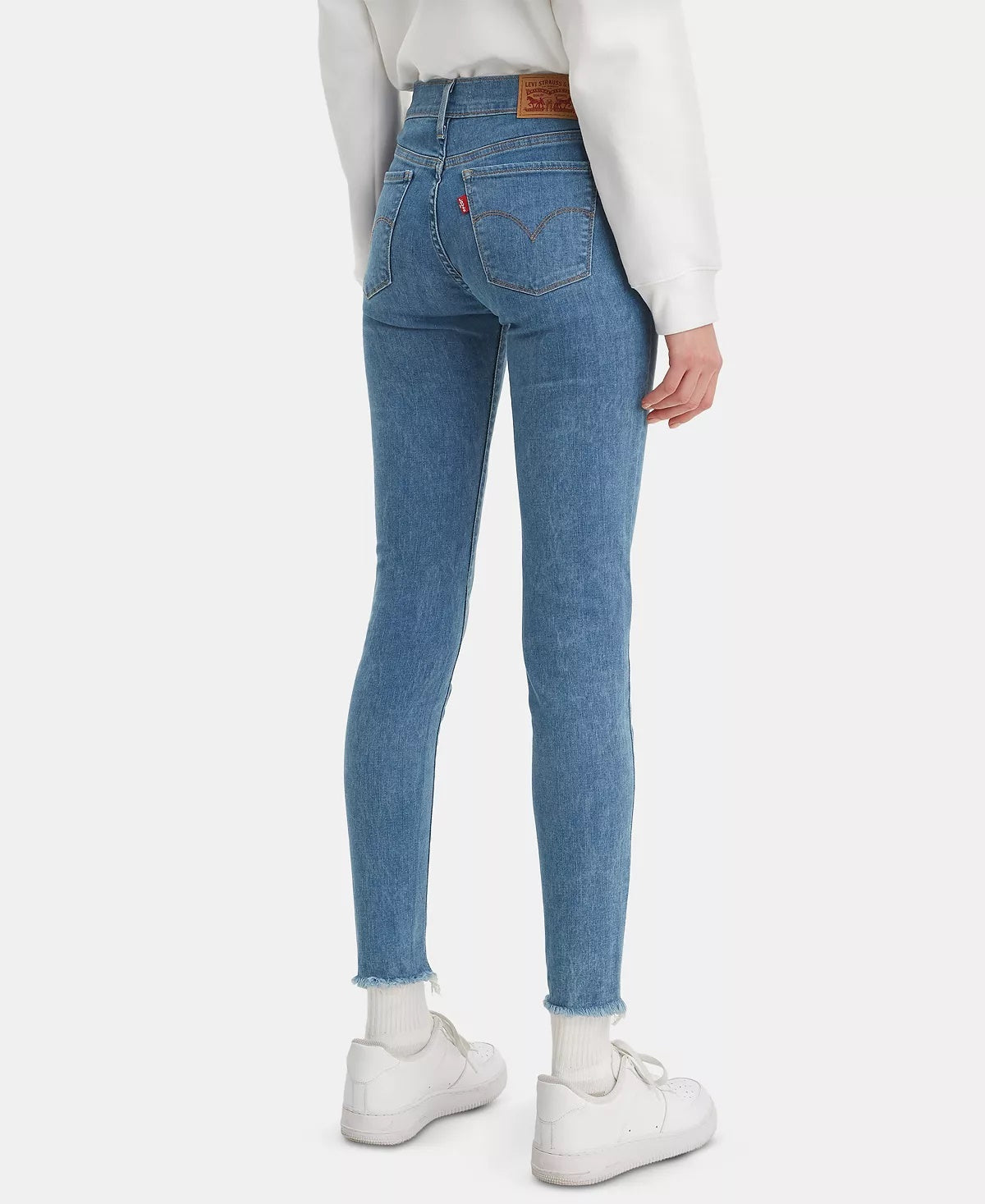 Levi's Women's 710 Super Skinny Jeans Blue Size 24W/30L