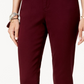 Alfani Women's Jacquard Slim Pajama Pants Red Size 14 Petite