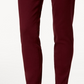 Alfani Women's Jacquard Slim Pajama Pants Red Size 14 Petite