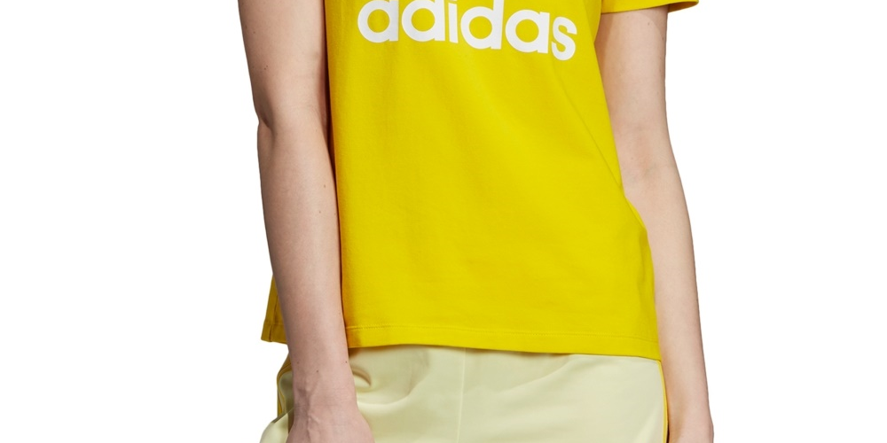 Adidas Women's Trefoil Tee Yellow Size Small