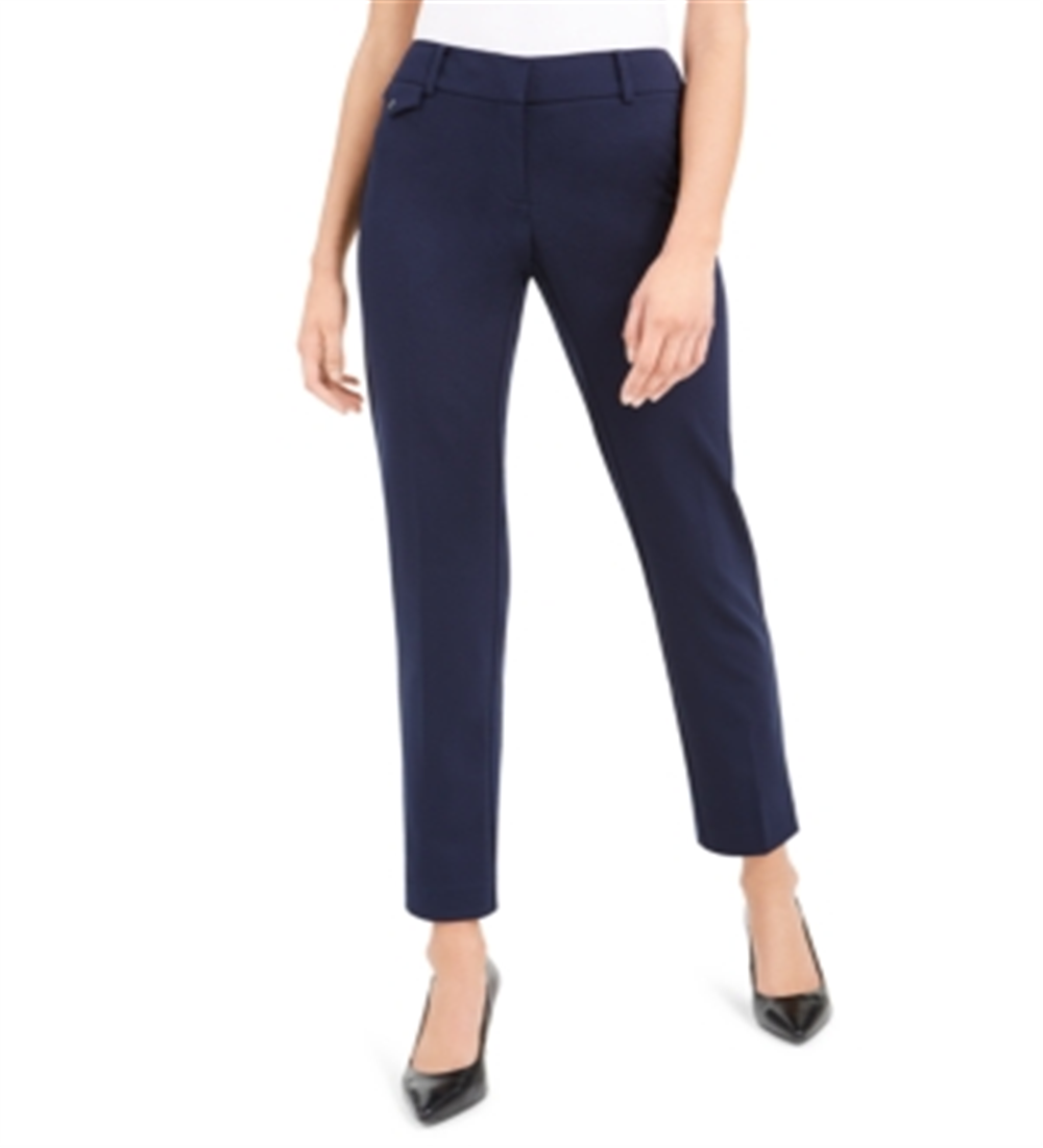 Alfani Women's Slim Leg Pants Blue Size 12