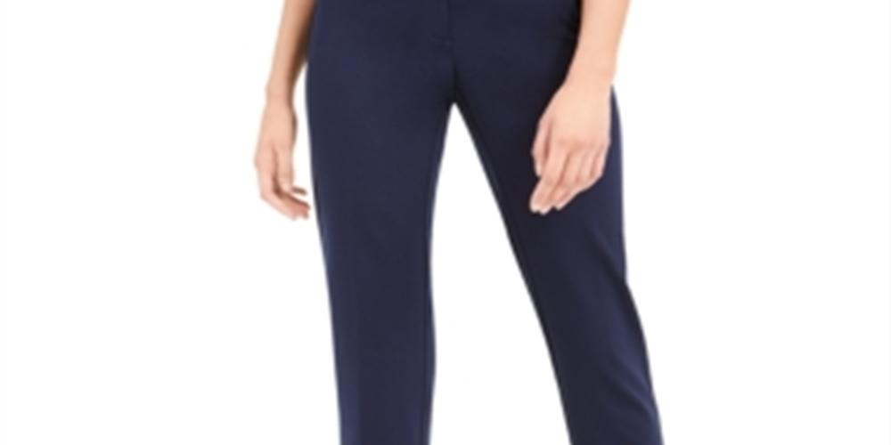 Alfani Women's Slim Leg Pants Blue Size 12