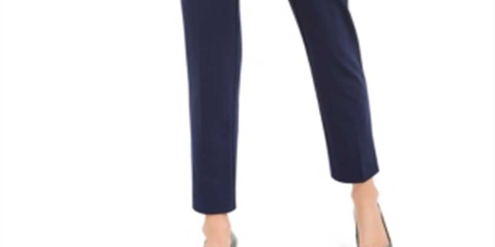 Alfani Women's Slim Leg Pants Blue Size 12