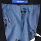 Vince Camuto Men's Plaid Slim Fit Sport Coat Navy Size 40 R