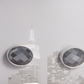 The Gift Men's Jewel Cuff Links Gray Size Regular