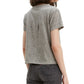 Levi's Women's Cotton Rainbow Logo Graphic T-Shirt Gray Size X-Large