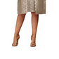 Alex Evenings Women's Plus Lace Glitter Sheath Dress Gold Glitter Size 14W