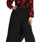 City Chic Women's Trendy Plus Wrap Palazzo Pants Black Size 18W