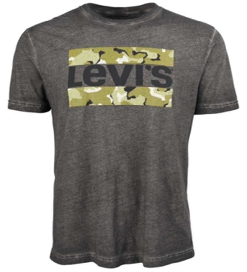 Levi's Men's Operative Logo Graphic T-Shirt Gray Size M