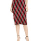Anne Klein Women's Ombre Above The Knee Knife Pleated Skirt Black Size XX-Small