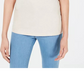 Maison Jules Women's Sleeveless Shirt Cami Beige Size X-Large