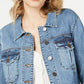 Kut From The Kloth Women's Kara Denim Jacket Blue  Size Medium