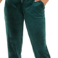 Ideology Women's Velour Joggers Green Size XX-Large