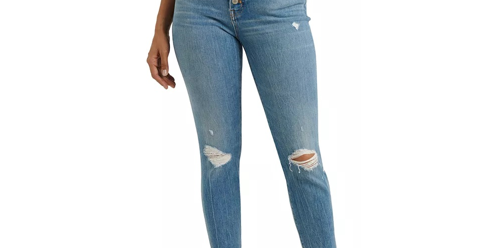 Lucky Brand Women's Bridgette High Rise Skinny Jeans Blue Size 30