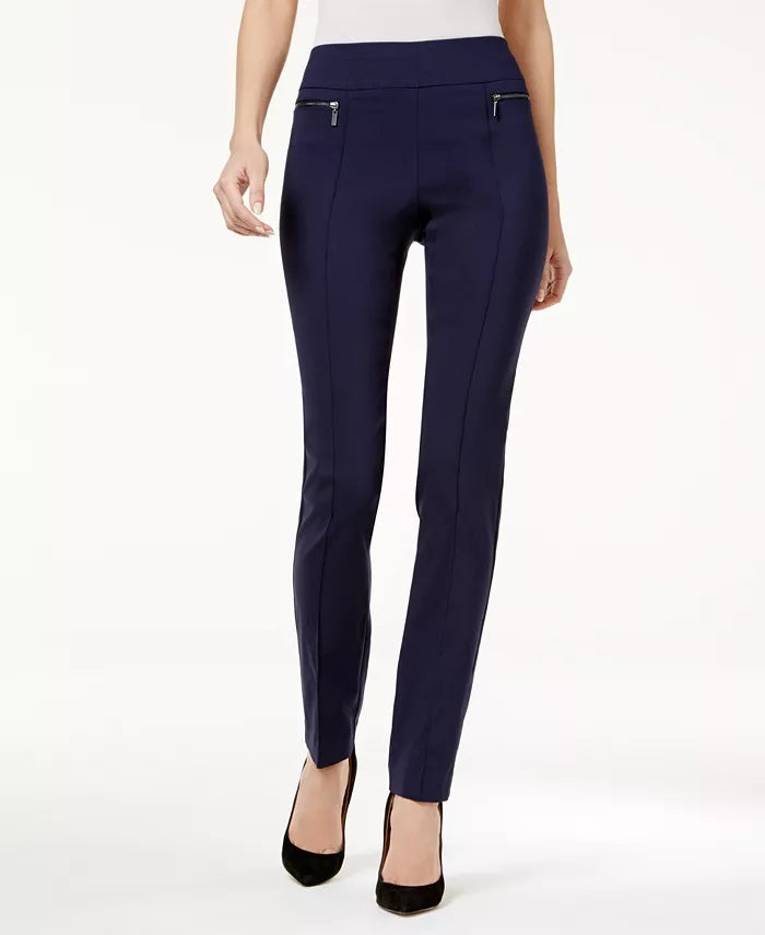 Style & Co Women's Pull On Skinny Pants Grey Size XS