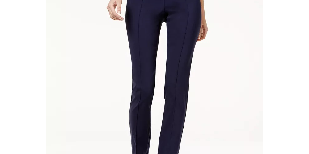 Style & Co Women's Pull On Skinny Pants Grey Size XS