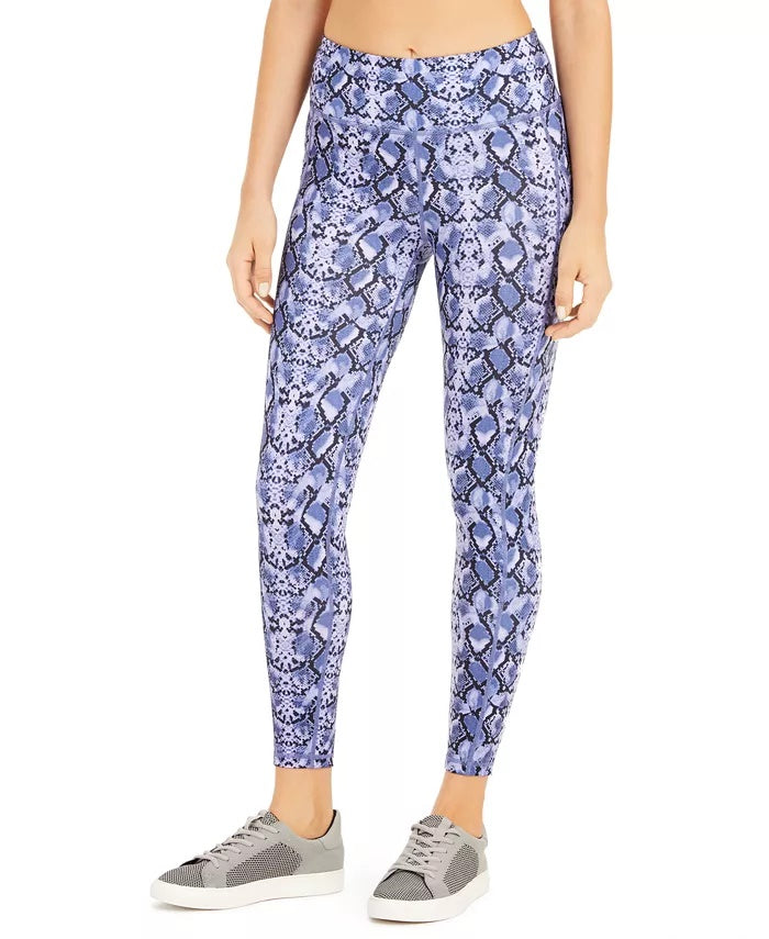 Ideology Women's Fitness Running Athletic Leggings Purple Size X-Large