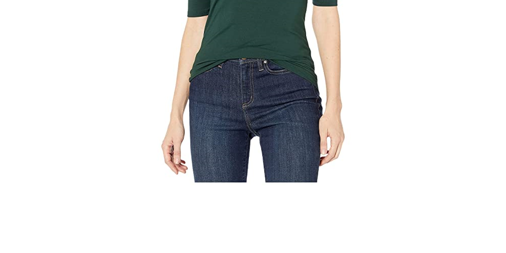 Ralph Lauren Women's Stretch Turtleneck Women's T Shirt Green Size Small