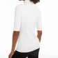 Alfani Women's Petite Turtleneck Sweater White- Size PL
